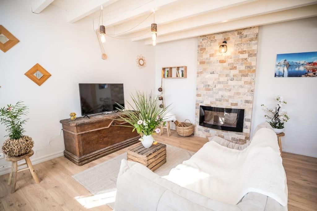 塔布Appt Ambiance Chalet 2Ch Piscine Lagon公寓 外观 照片