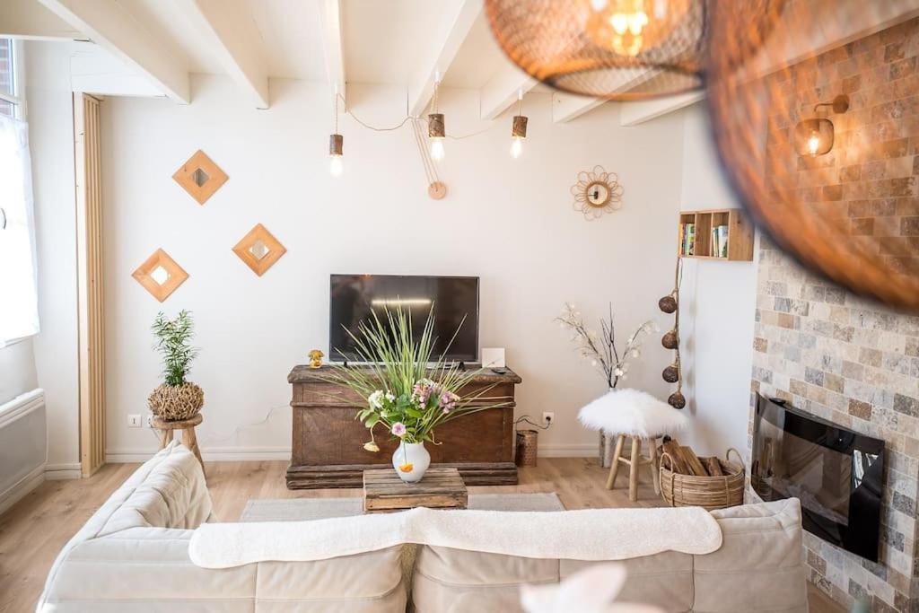 塔布Appt Ambiance Chalet 2Ch Piscine Lagon公寓 外观 照片