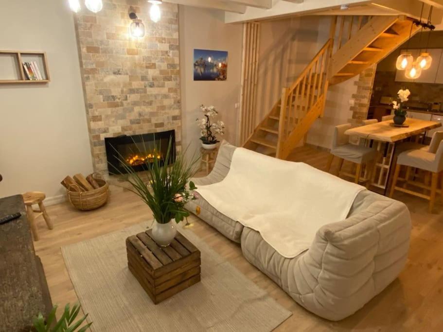 塔布Appt Ambiance Chalet 2Ch Piscine Lagon公寓 外观 照片