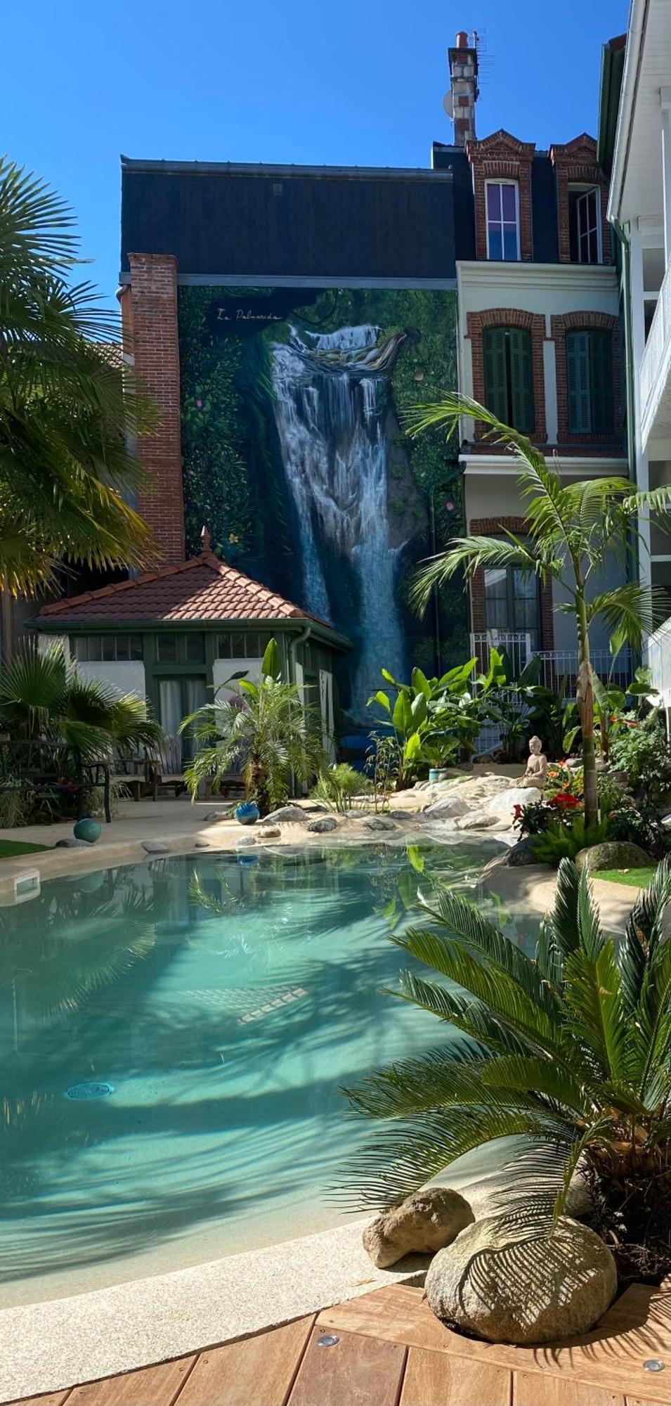 塔布Appt Ambiance Chalet 2Ch Piscine Lagon公寓 外观 照片